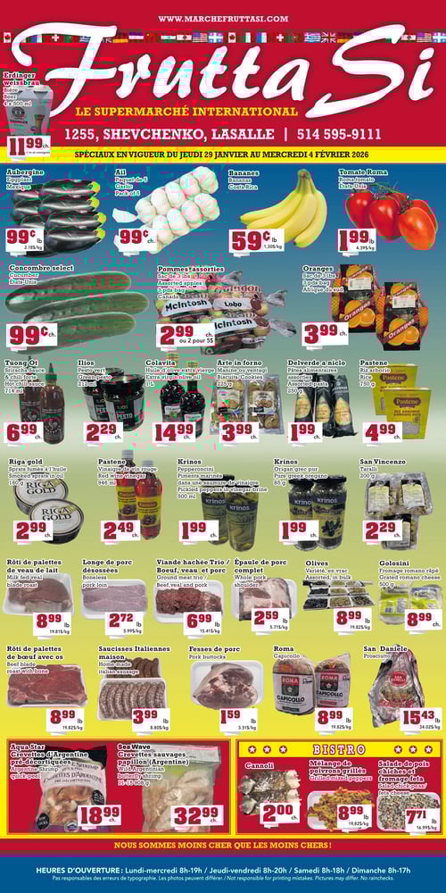 Circulaire Marché Frutta Si - Page 1