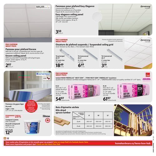 Circulaire Home Hardware - Centre de Rénovation - Page 13