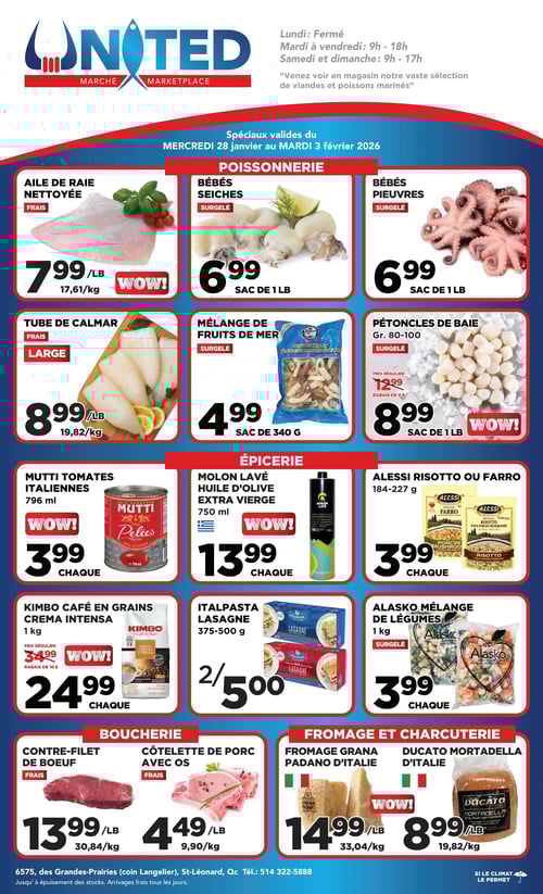 Circulaire United Supermarché - Page 1