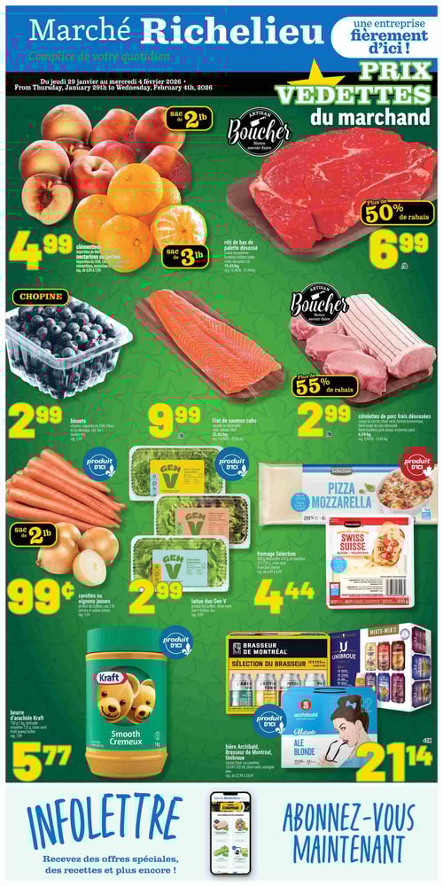 Circulaire Marché Richelieu - Page 1