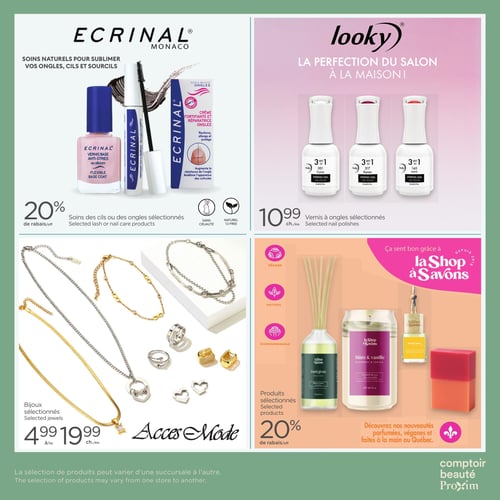 Circulaire Proxim - Carnet Comptoir Beauté - Page 4
