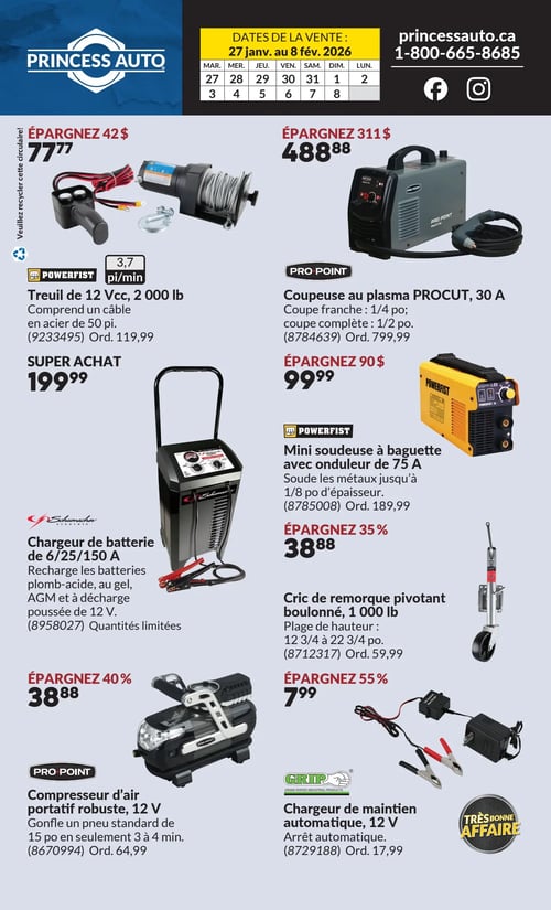 Circulaire Princess Auto - Page 2