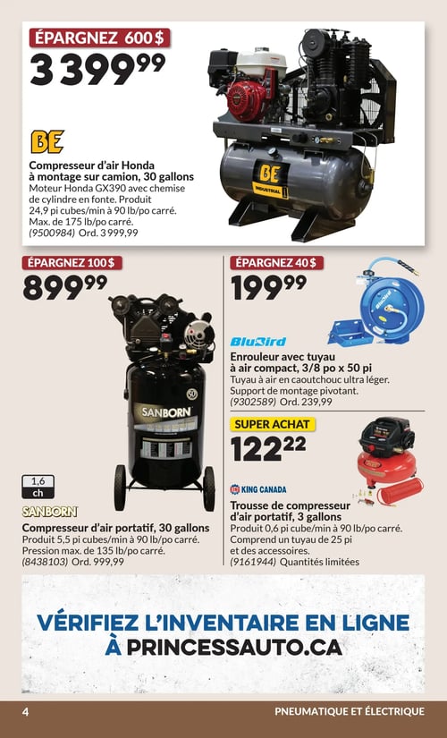 Circulaire Princess Auto - Page 7