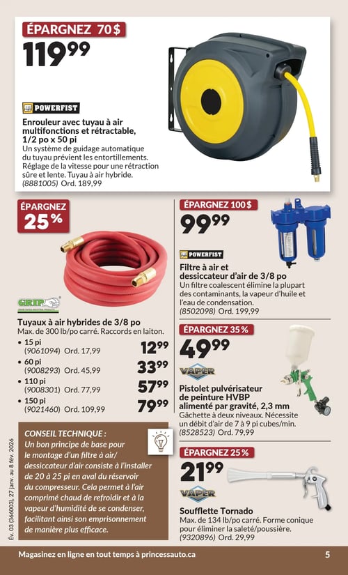 Circulaire Princess Auto - Page 8