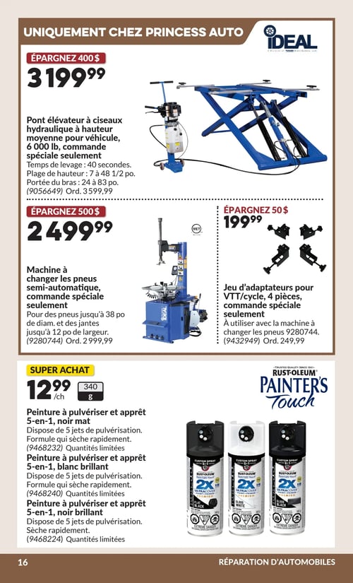 Circulaire Princess Auto - Page 19