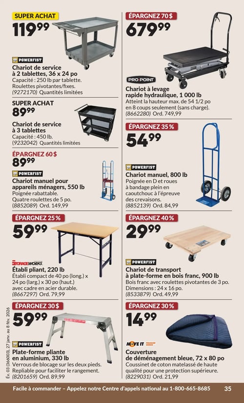 Circulaire Princess Auto - Page 38