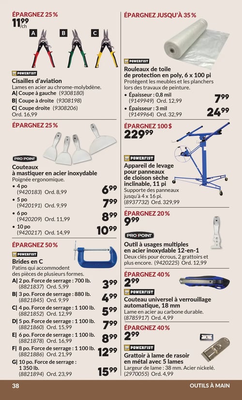 Circulaire Princess Auto - Page 41
