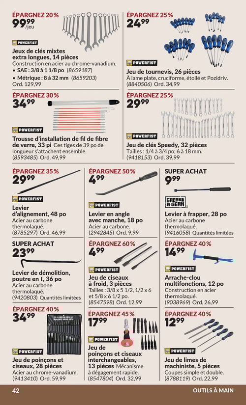 Circulaire Princess Auto - Page 45