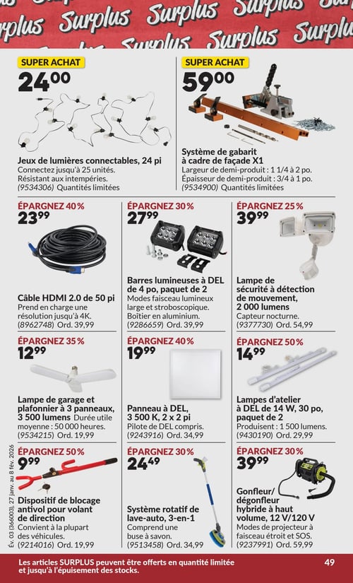 Circulaire Princess Auto - Page 52