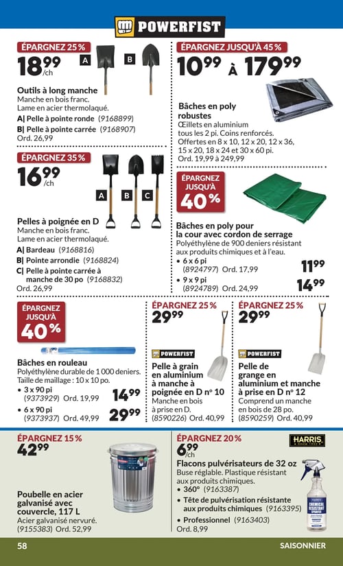 Circulaire Princess Auto - Page 61