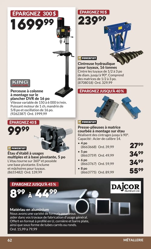 Circulaire Princess Auto - Page 65