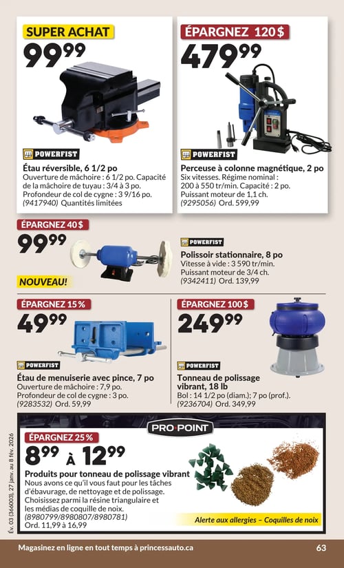 Circulaire Princess Auto - Page 66