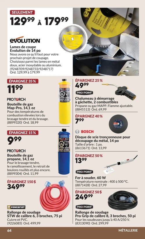 Circulaire Princess Auto - Page 67