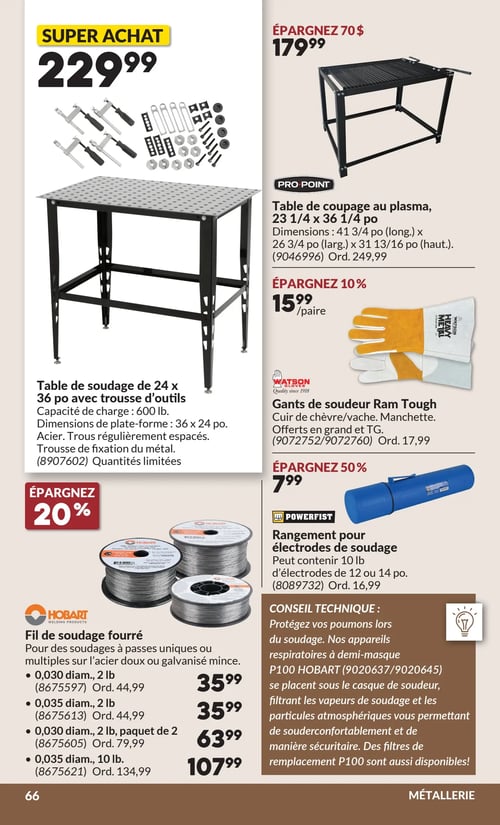 Circulaire Princess Auto - Page 69