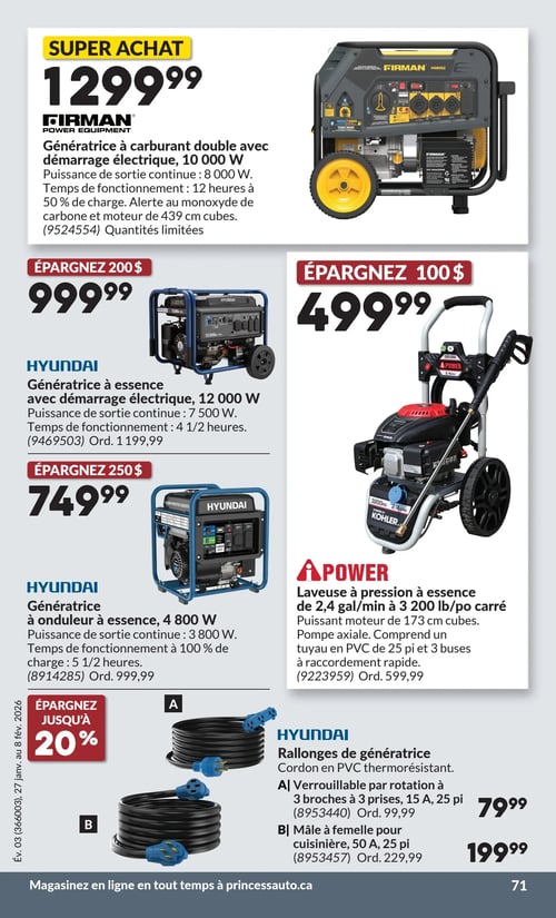 Circulaire Princess Auto - Page 74