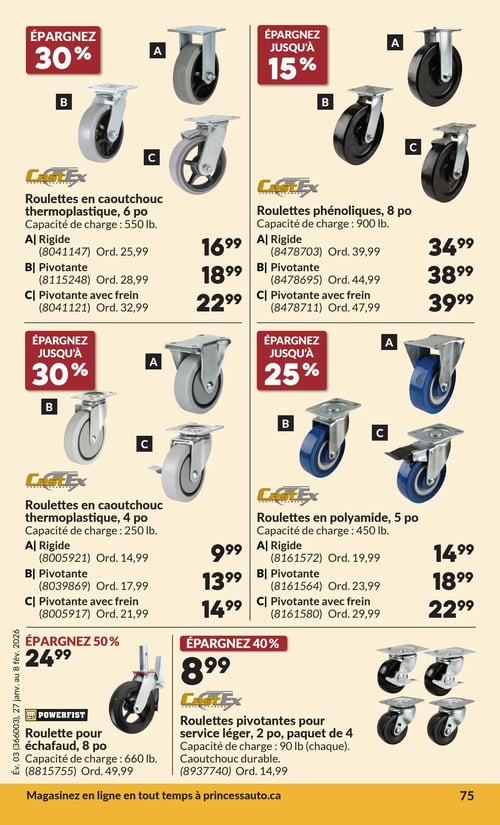 Circulaire Princess Auto - Page 78