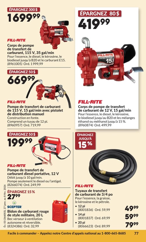 Circulaire Princess Auto - Page 80