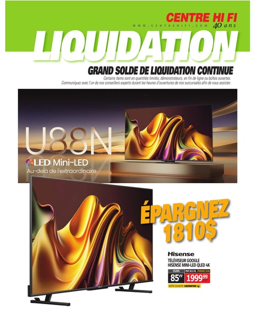 Circulaire Centre HI-FI - Page 81