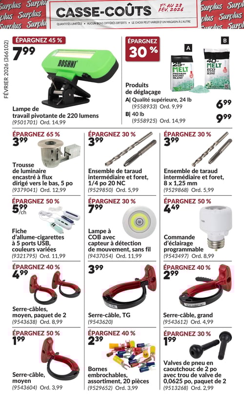 Circulaire Princess Auto - Casse-Coûts - Page 3