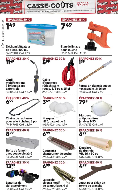 Circulaire Princess Auto - Casse-Coûts - Page 6