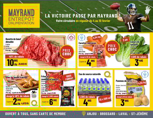 Circulaire Mayrand Entrepôt D'alimentation - Page 1