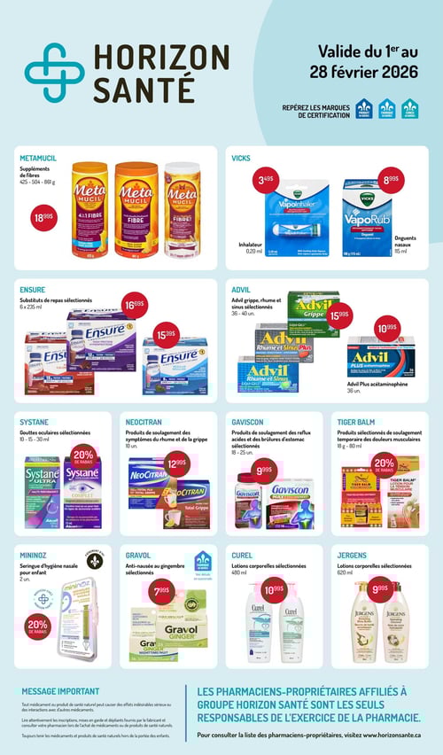 Circulaire Horizon Santé - Plus d'Économies - Page 1