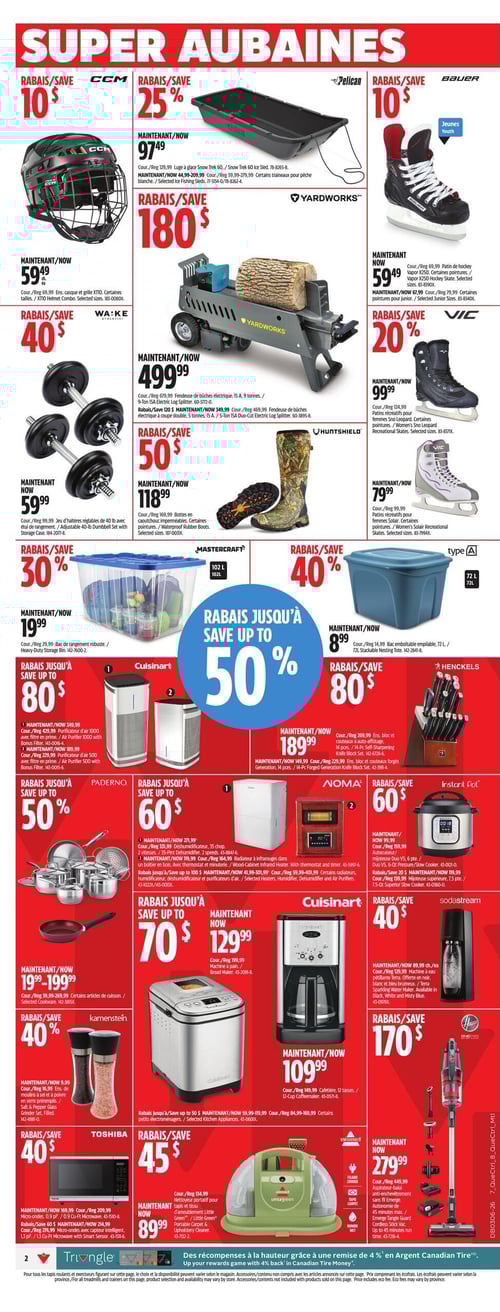 Circulaire Canadian Tire - Page 2