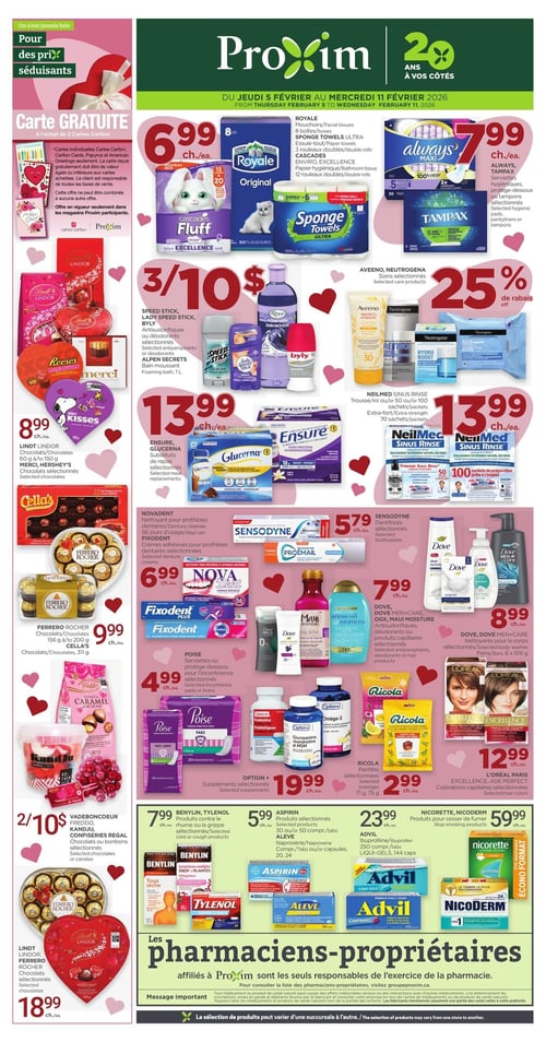 Circulaire Proxim - Page 1
