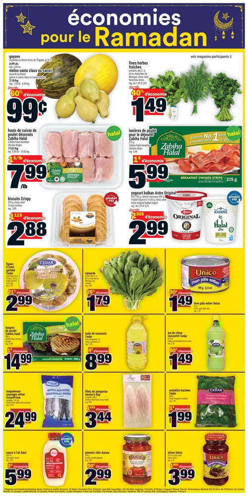 Circulaire Super C - Économies pour le Ramadan - Page 2