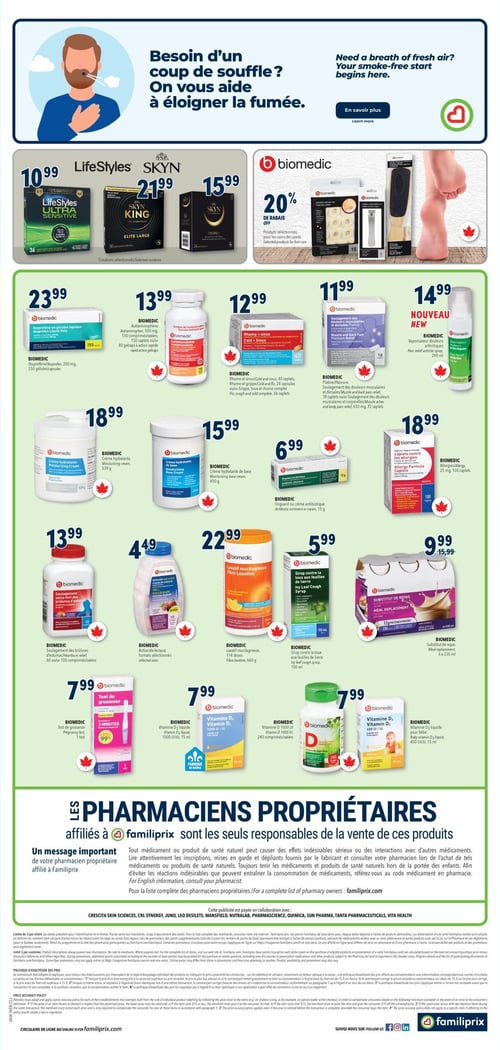 Circulaire Familiprix - Clinique - Page 3
