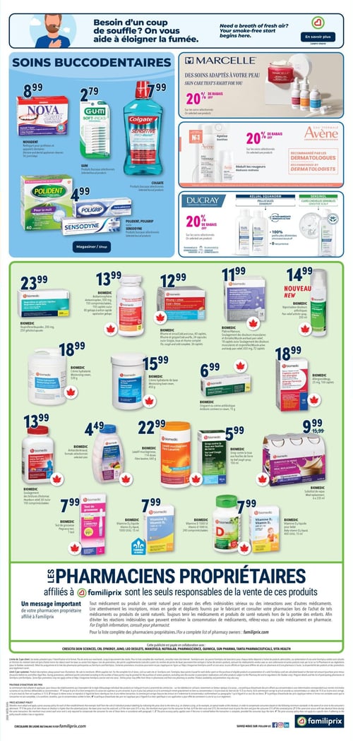 Circulaire Familiprix - Santé - Page 3