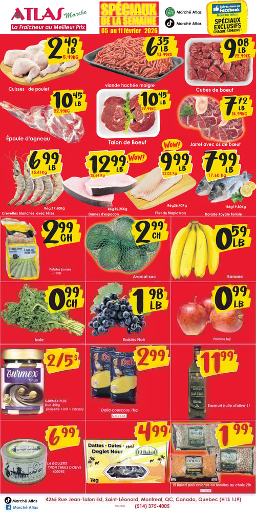 Circulaire Marché Atlas - Page 1