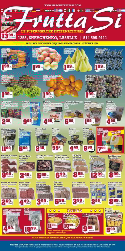 Circulaire Marché Frutta Si - Page 1