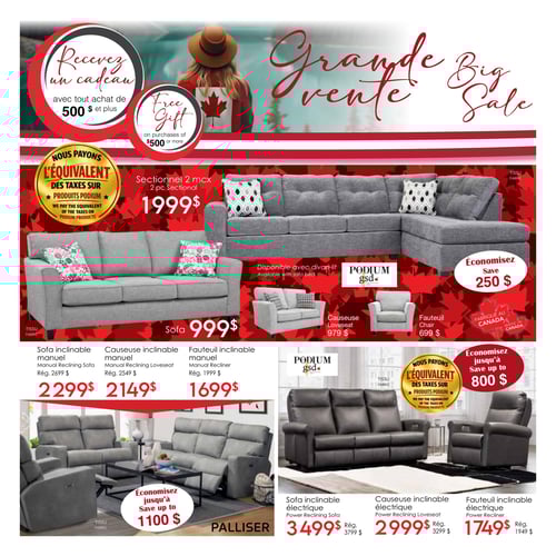 Circulaire Meubles Mont-Laurier - Grande Vente - Page 2