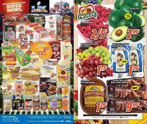 Circulaire Fruiterie Potager Saint-Eustache / Blainville - Page 1