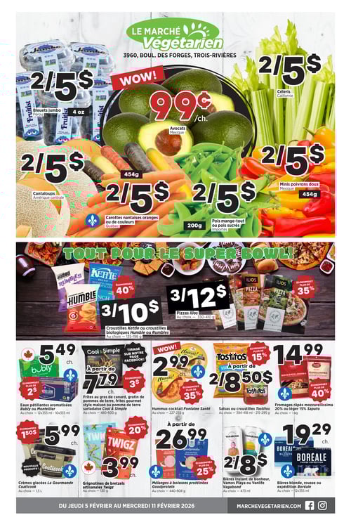 Circulaire Marché Végétarien - Page 1