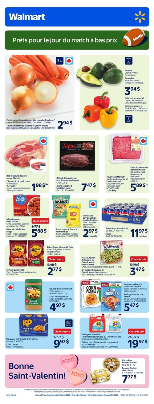 Circulaire Walmart - Page 1