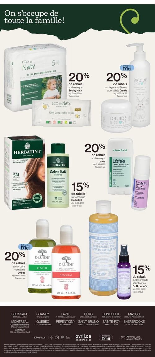 Circulaire Avril - Supermarché Santé - Page 13