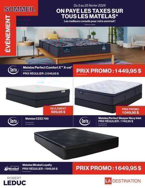 Circulaire Appareils Ménagers Robert Leduc - Page 1