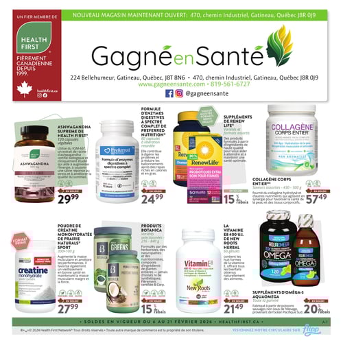 Circulaire Gagné en Santé - Page 1