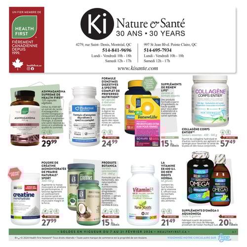 Circulaire Ki Nature & Santé - Page 1