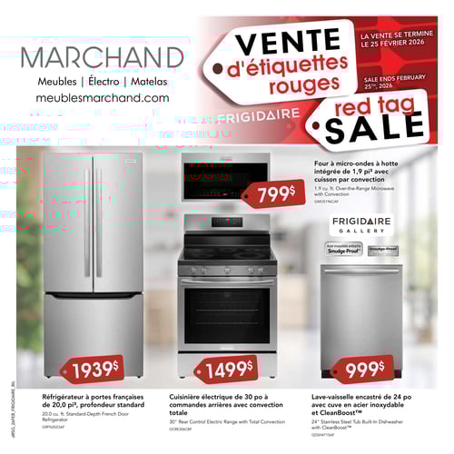 Circulaire Meubles Marchand - Vente d'étiquettes rouges - Page 1