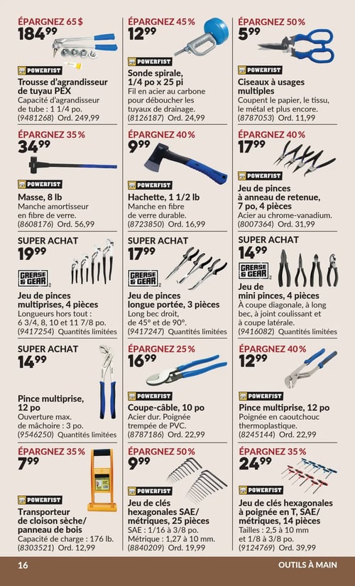 Circulaire Princess Auto - Page 19