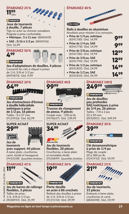 Circulaire Princess Auto - Page 22