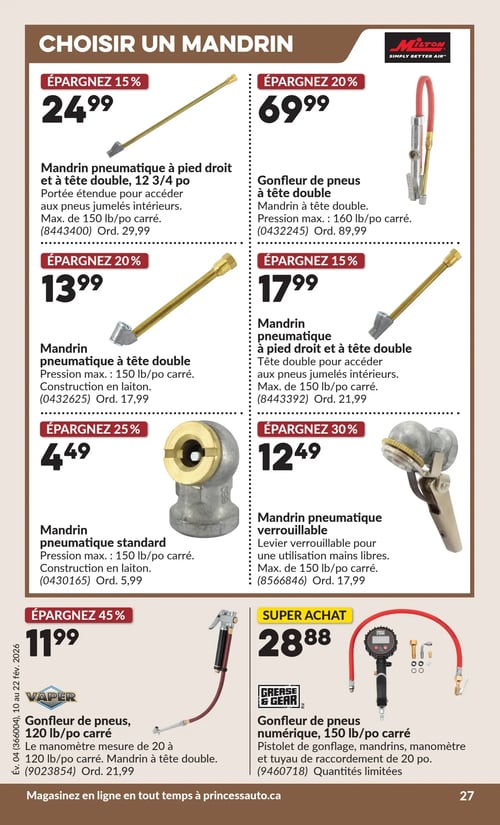 Circulaire Princess Auto - Page 30