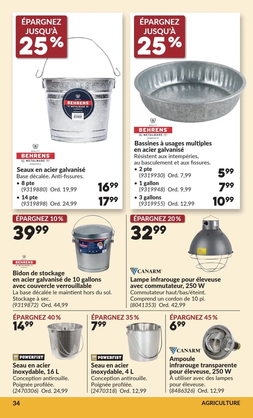 Circulaire Princess Auto - Page 37