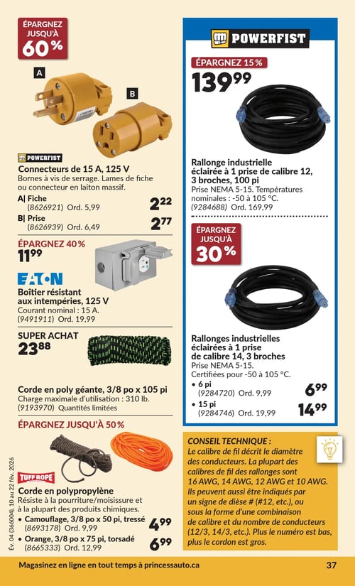 Circulaire Princess Auto - Page 40