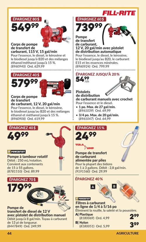 Circulaire Princess Auto - Page 47