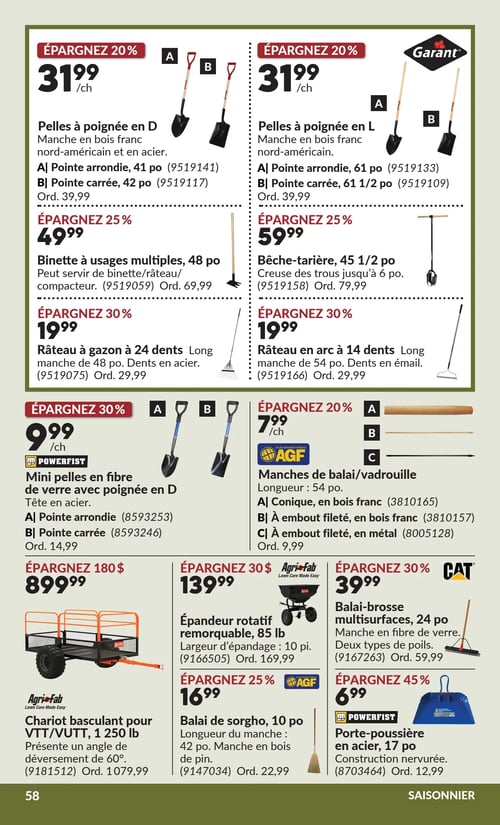 Circulaire Princess Auto - Page 61