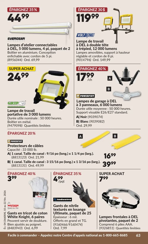 Circulaire Princess Auto - Page 66